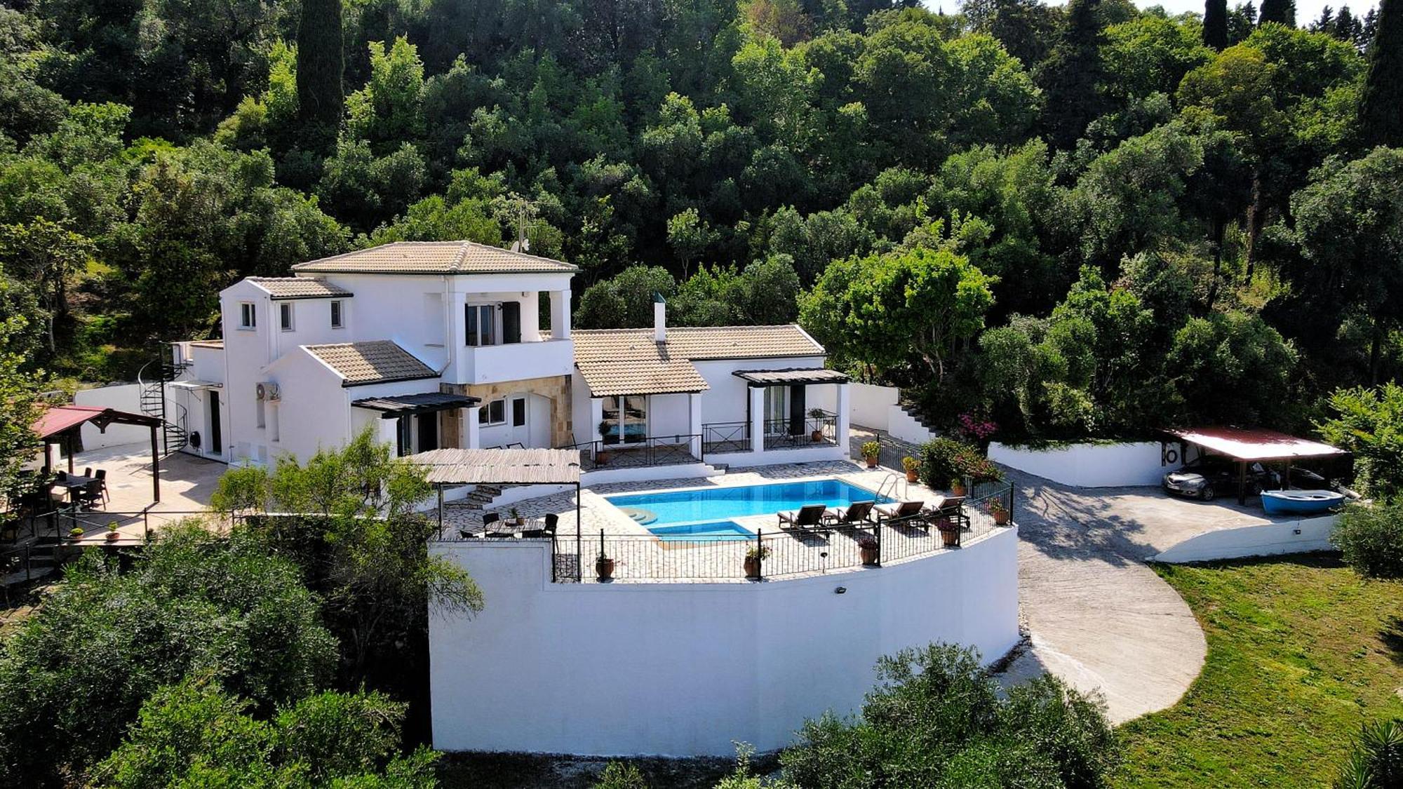 Villa Boukari Chlomos Exterior foto