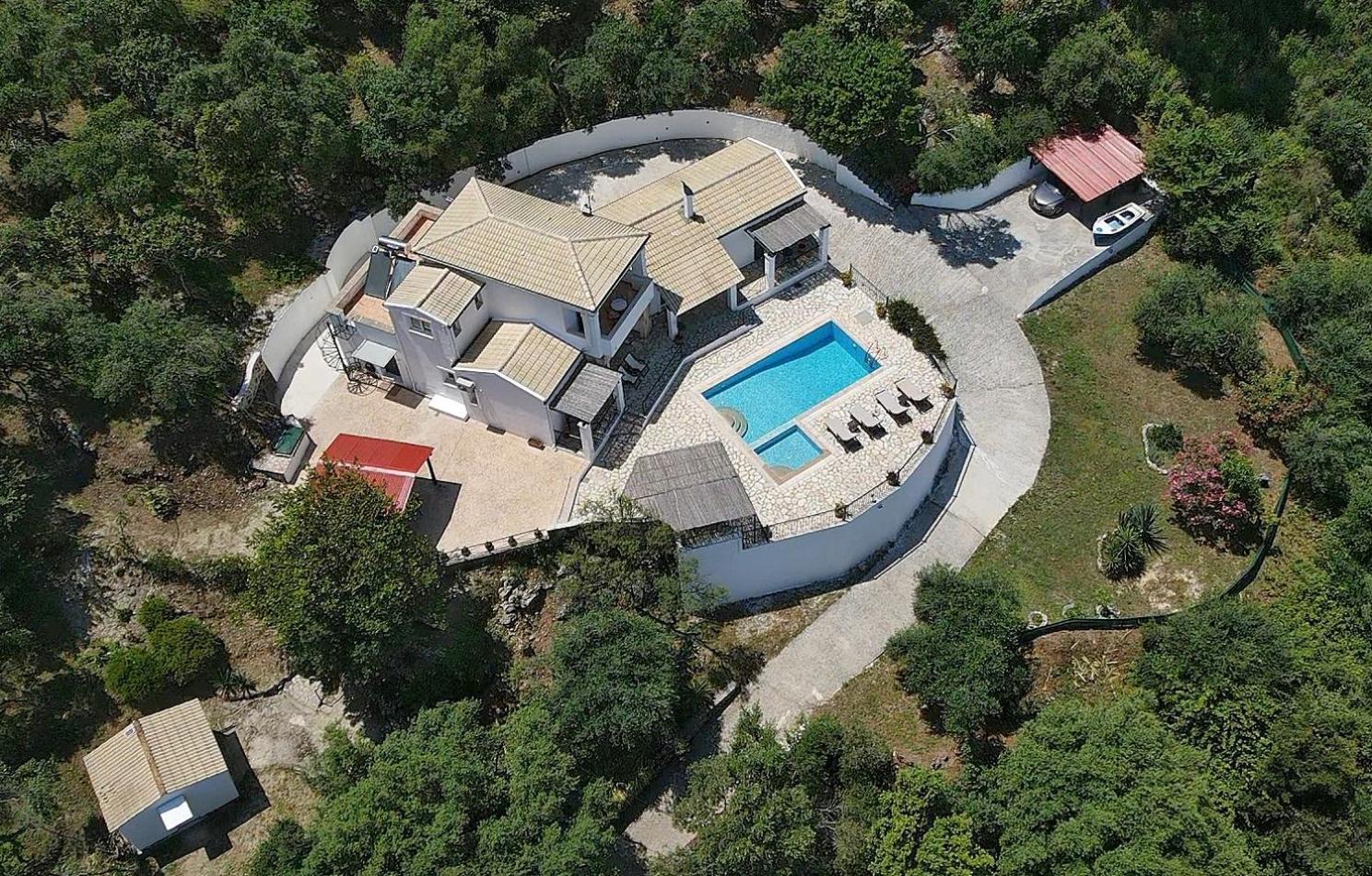 Villa Boukari Chlomos Exterior foto